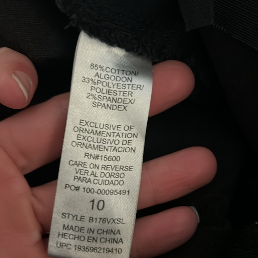 Democracy Ab Solution High Rise Ankle Skinny Pull On Black 10 - Picture 10 of 11